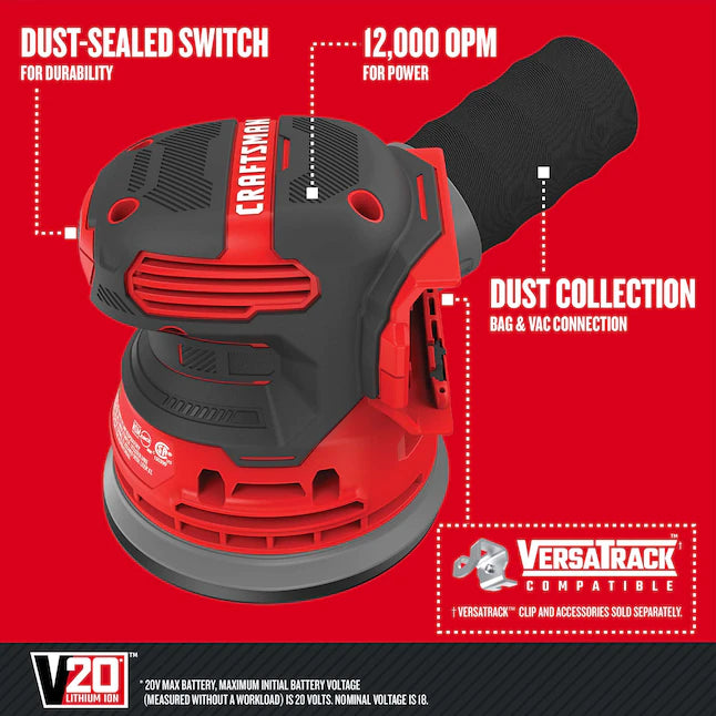 Craftsman V20 Power Tool Set with Case